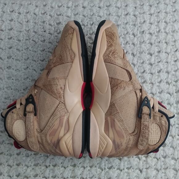 Air Jordan 8 x Rui Hachimura 'Black Samurai' men size 6.5 - Picture 10 of 11